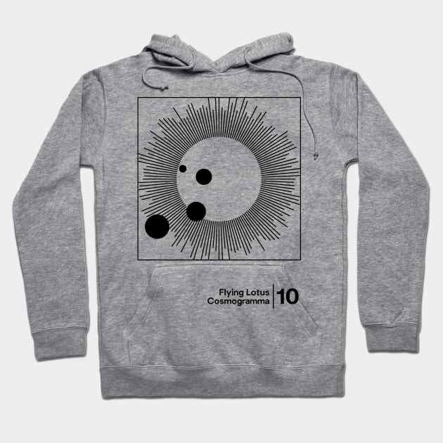 Cosmogramma / Minimalist Graphic Artwork Fan Design Hoodie by saudade